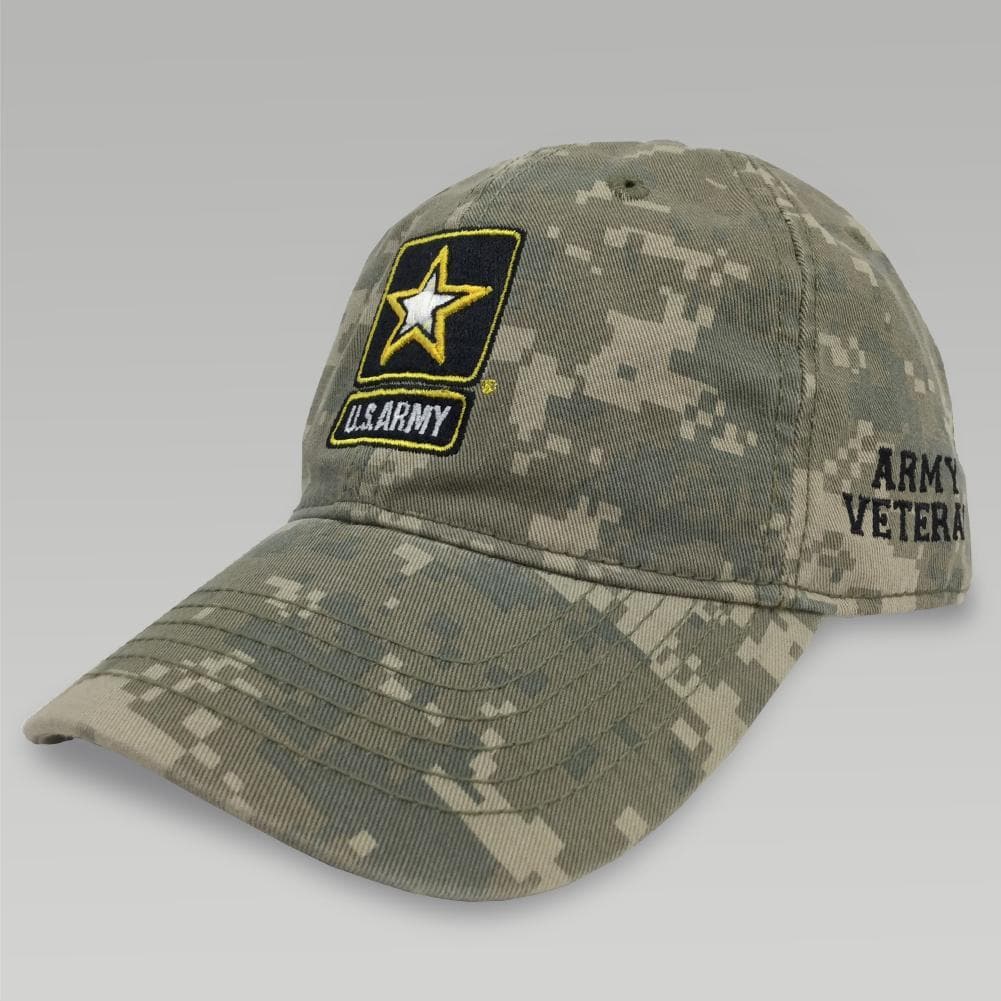 ARMY STAR VETERAN HAT (DIGI CAMO)