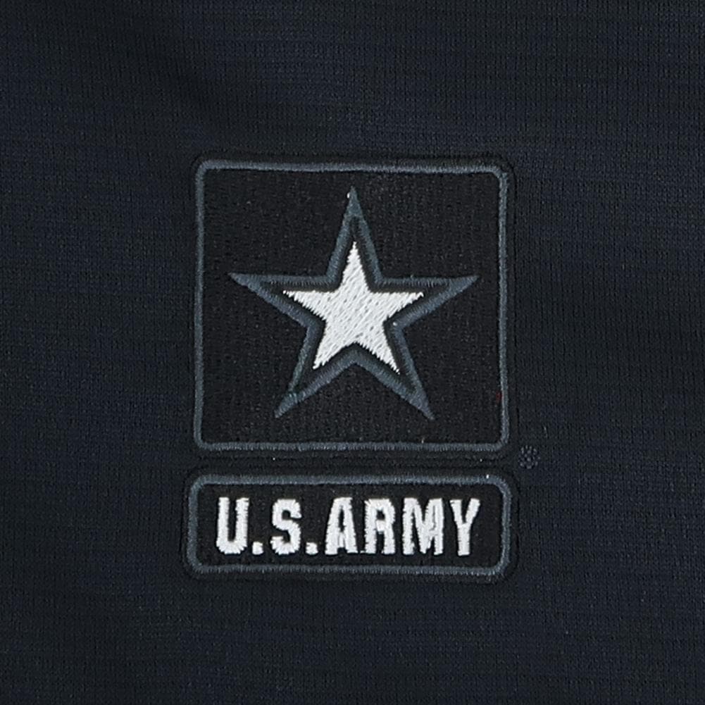 ARMY TONAL STAR UNDER ARMOUR TECH POLO (BLACK) 1