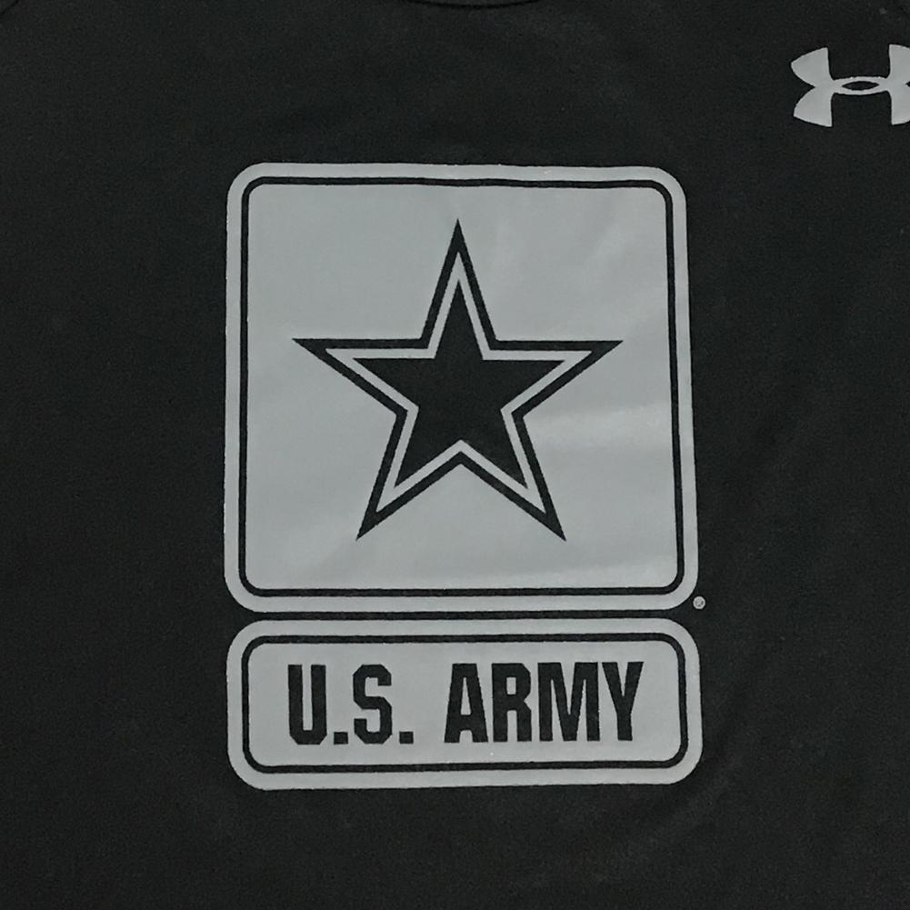 ARMY UNDER ARMOUR DUTY HONOR COUNTRY TECH T-SHIRT (BLACK) 1