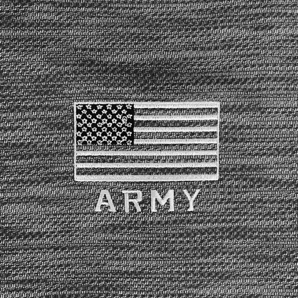 ARMY UNDER ARMOUR TONAL FLAG PERFORMANCE POLO (GREY) 1