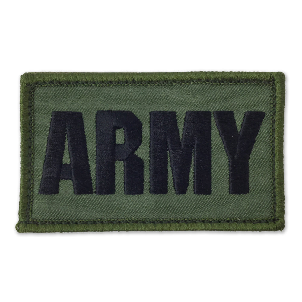 ARMY VELCRO PATCH (OD GREEN)