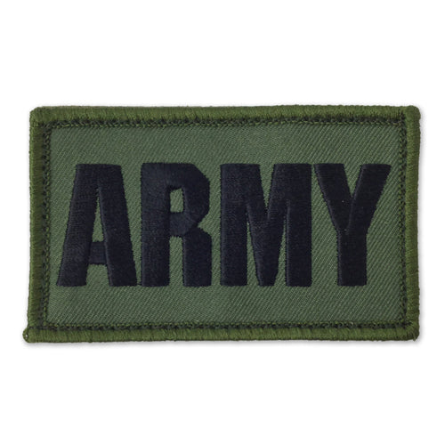 ARMY VELCRO PATCH (OD GREEN)