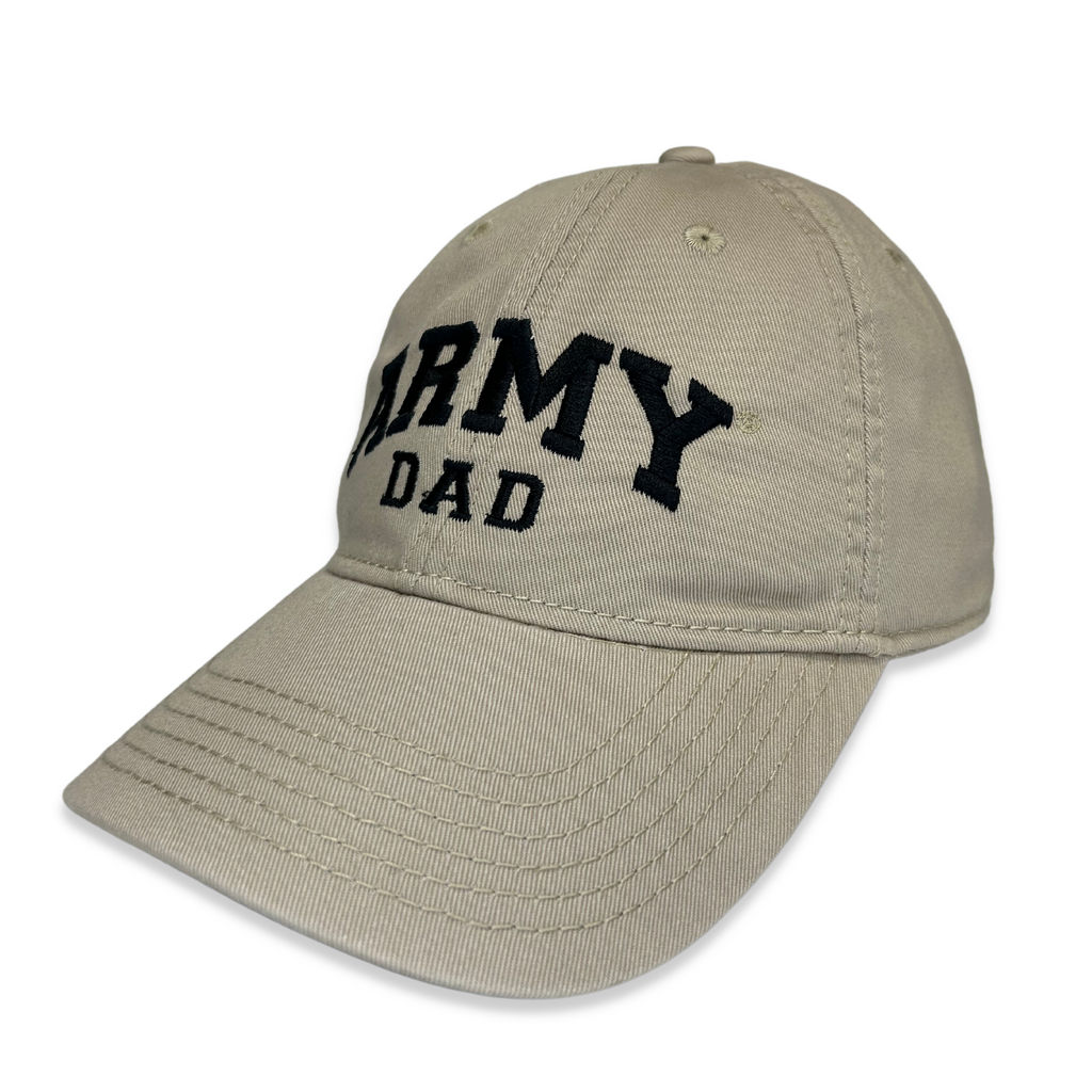 Army Dad Relaxed Twill Hat (Khaki/Black)