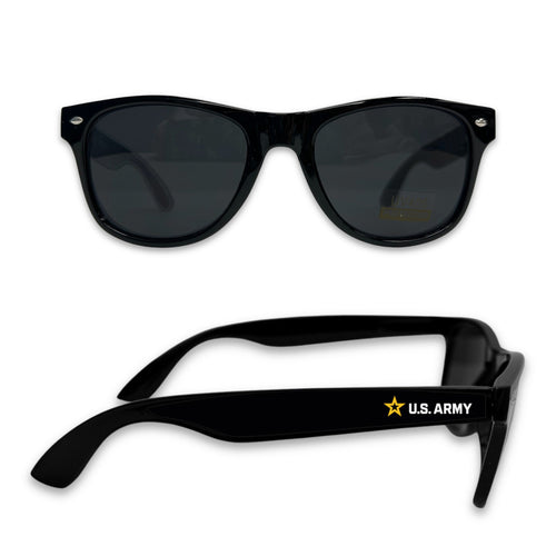 U.S. Army Star Retro Sunglasses (Black)