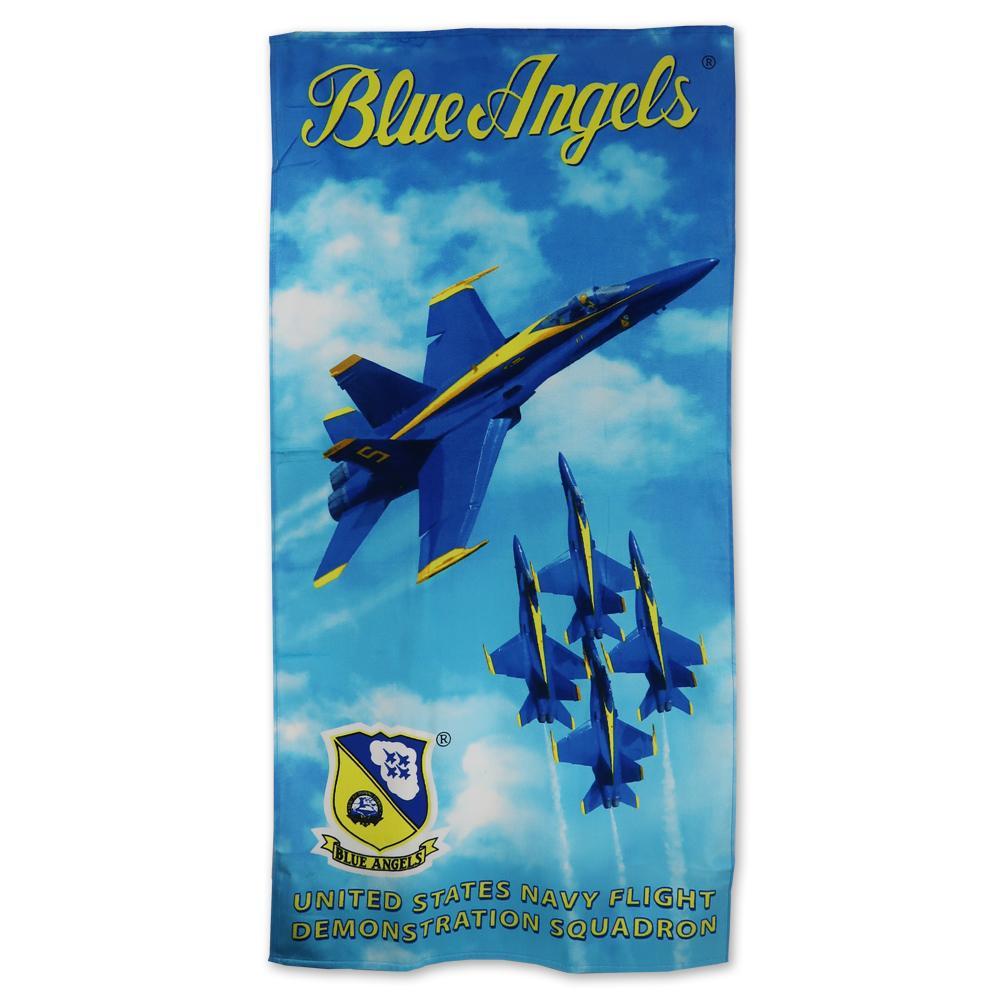 BLUE ANGELS BEACH TOWEL (30