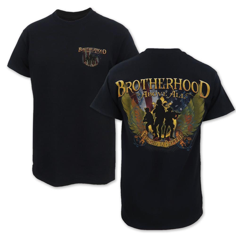 BROTHERHOOD ABOVE ALL T-SHIRT (BLACK)