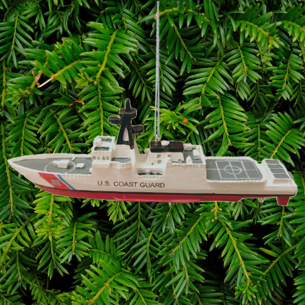 COAST GUARD AIR CRAFT CARRIER SHIP ORNAMENT 1