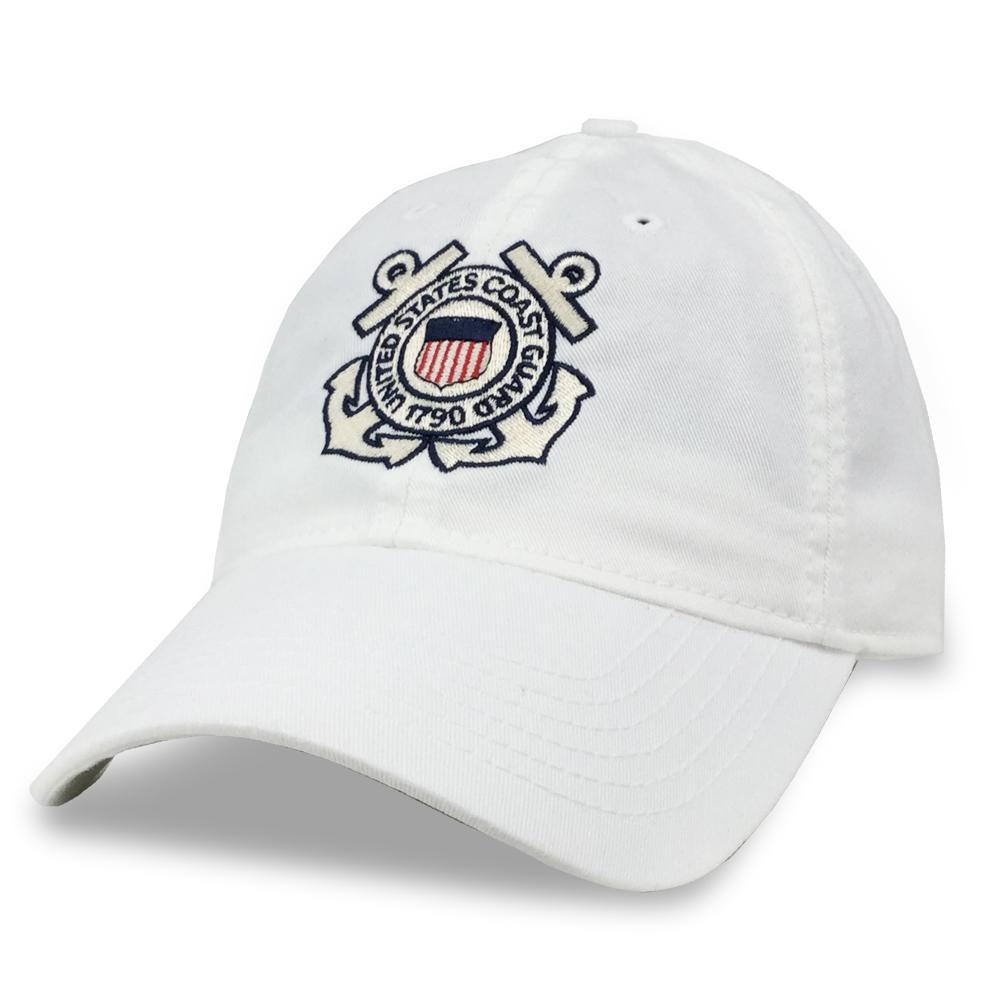 COAST GUARD LADIES SEAL HAT (WHITE) 3