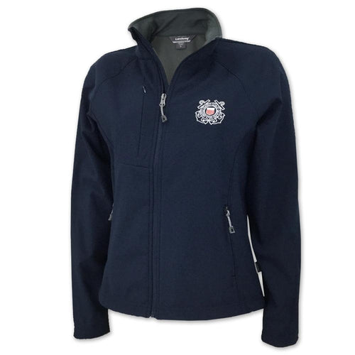 COAST GUARD LADIES SOFT SHELL JACKET 1