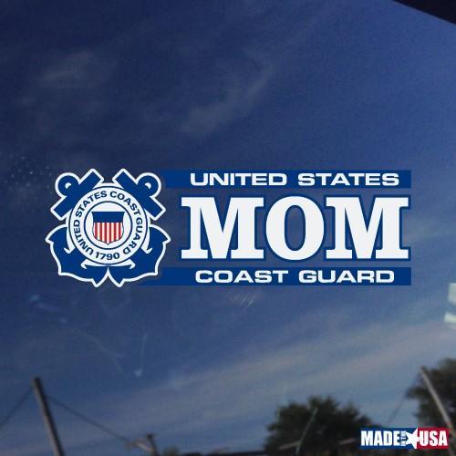 COAST GUARD MOM DECAL 1