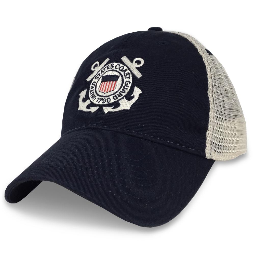 COAST GUARD SEAL TRUCKER HAT (NAVY) 5