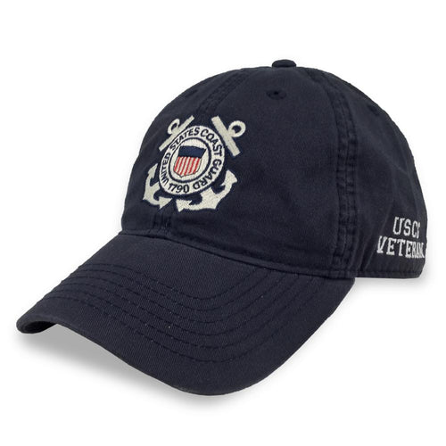 COAST GUARD SEAL VETERAN TWILL HAT (NAVY) 5