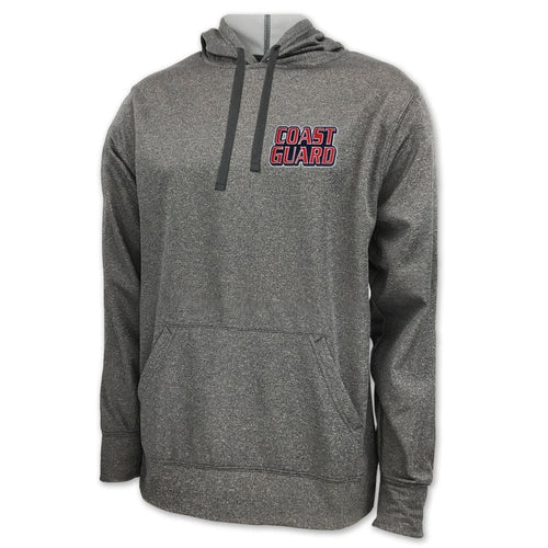 COAST GUARD TWILL LOGO PERFORMANCE HOOD (GREY) 1