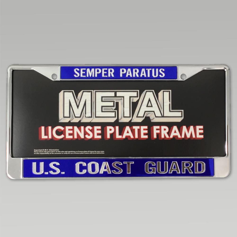 COAST GUARD LICENSE PLATE FRAME 1