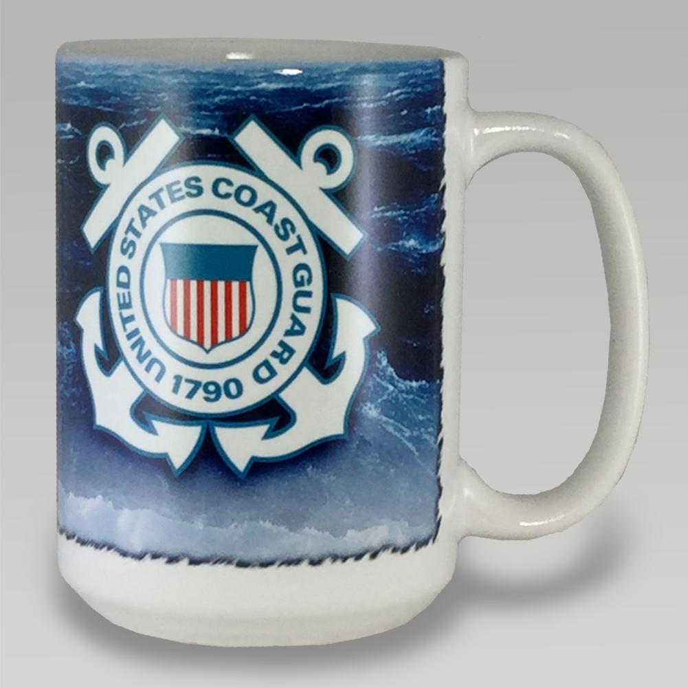 COAST GUARD SEAL COFFEE MUG 2