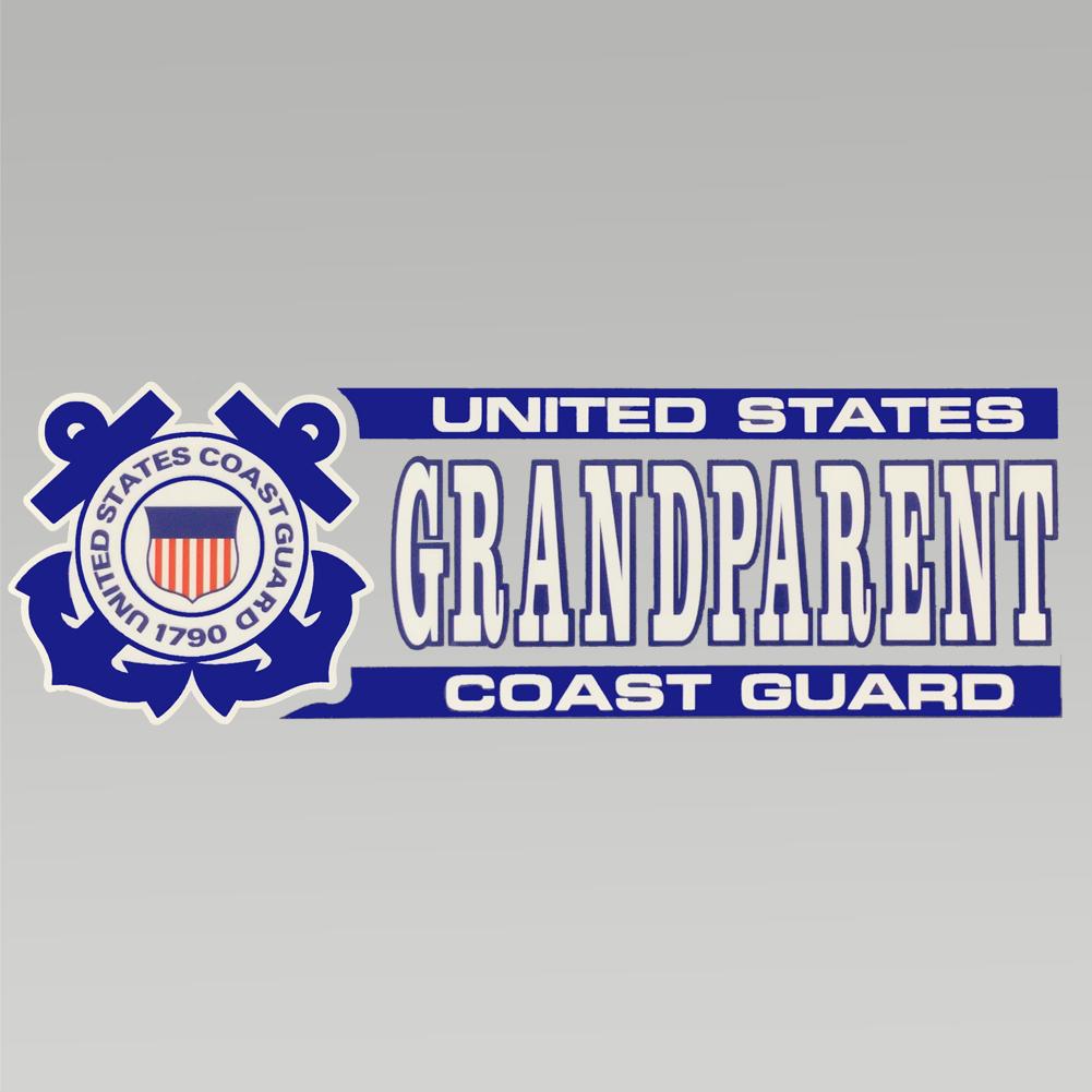 COAST GUARD GRANDPARENT DECAL