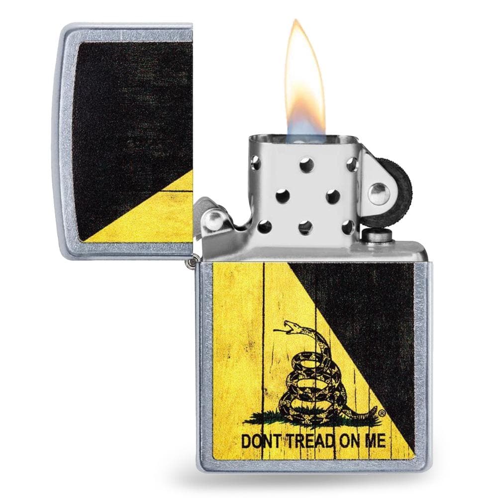 DON'T TREAD ON ME CHROME ZIPPO LIGHTER 1