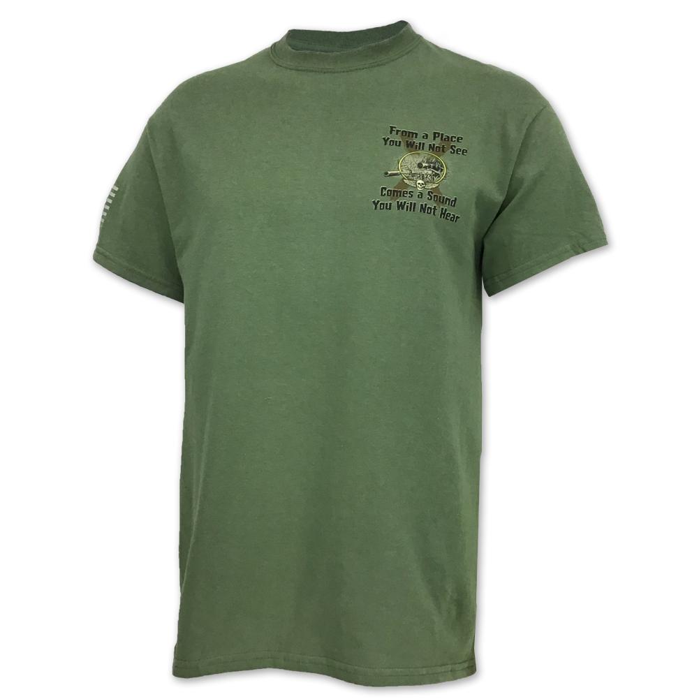 FROM A PLACE YOU WILL NOT SEE T-SHIRT (OD GREEN) 2