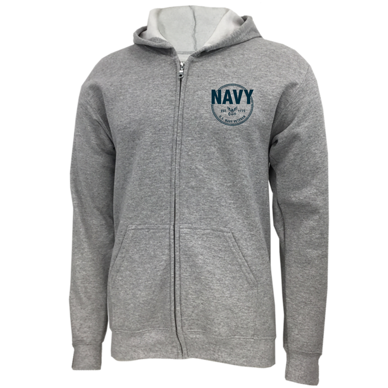 Navy Veteran Full Zip