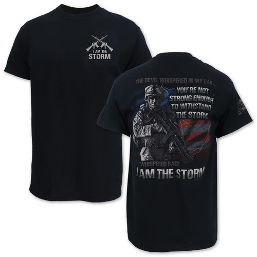 I AM THE STORM T-SHIRT (BLACK) 2