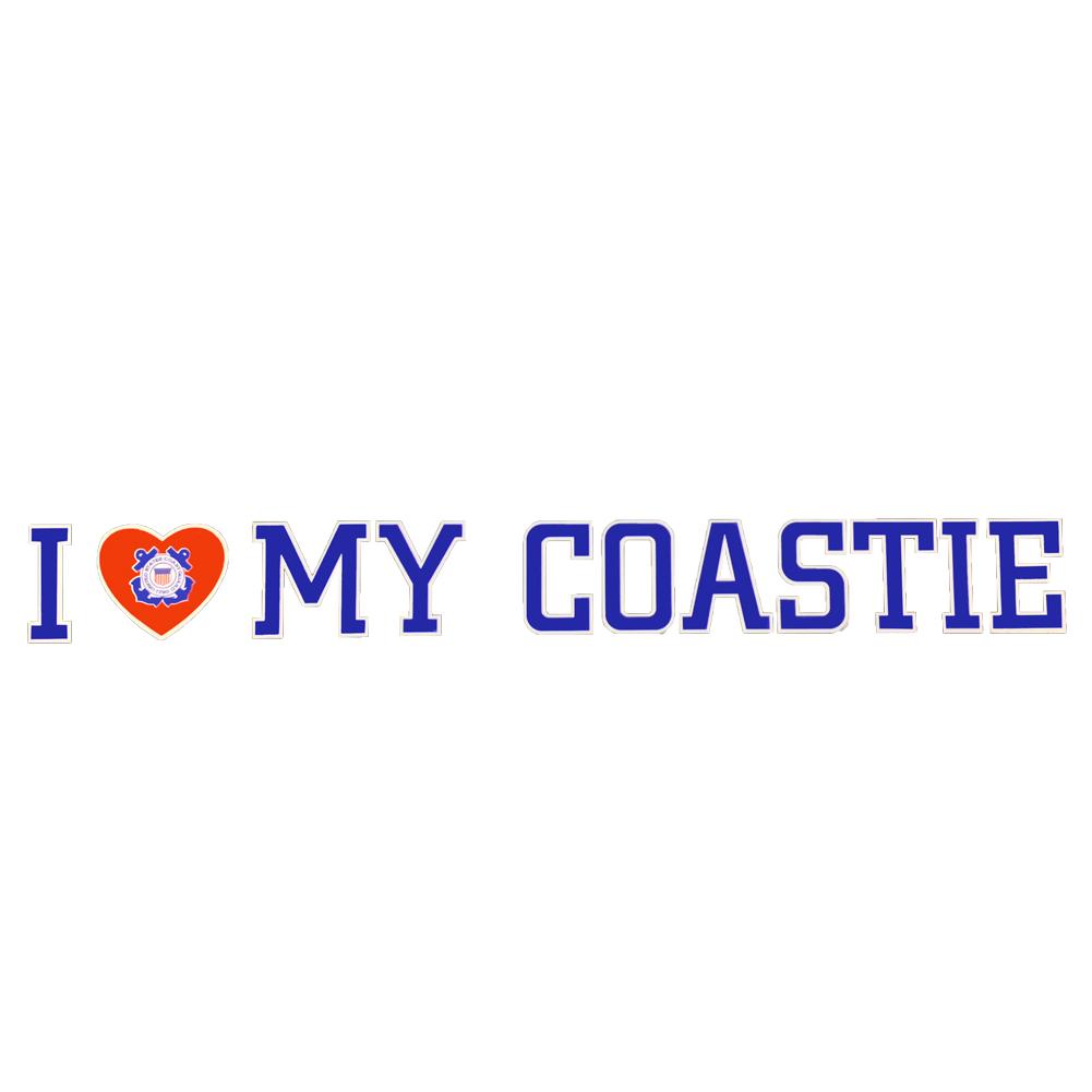 I LOVE MY COASTIE DECAL 1