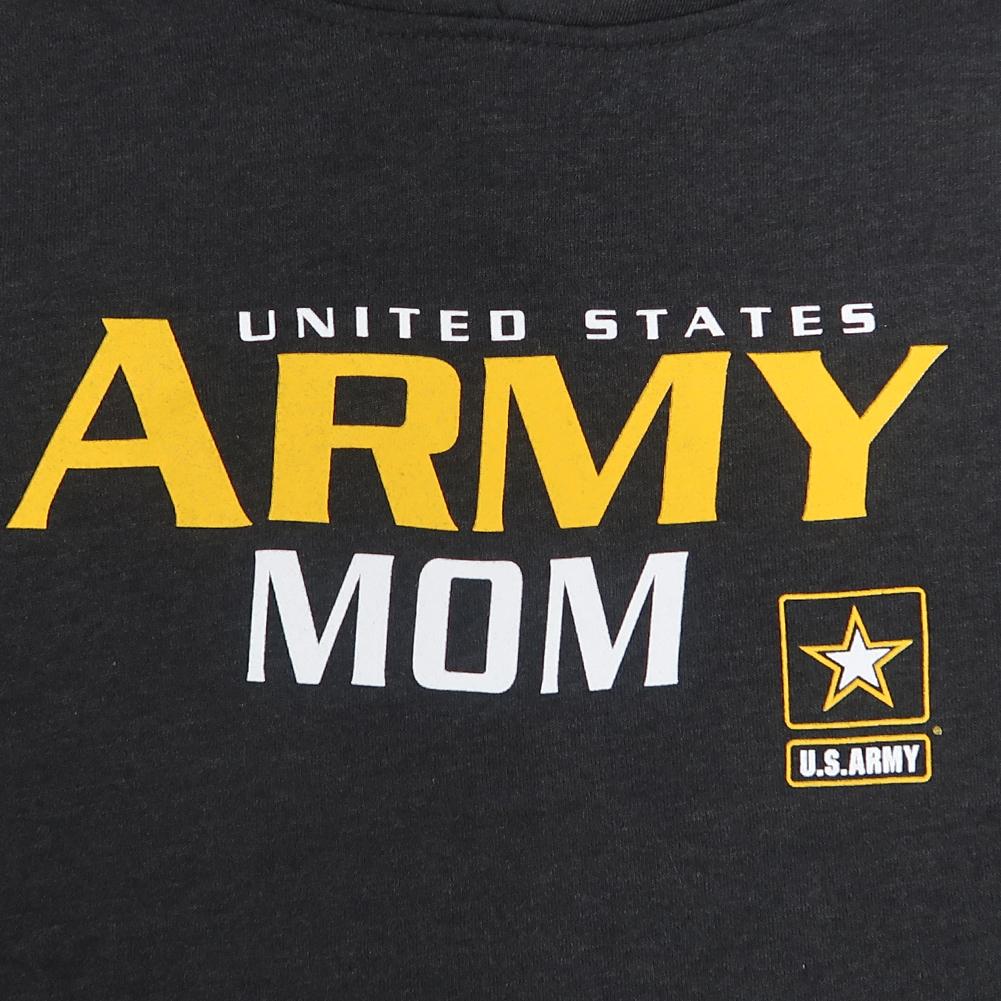 UNITED STATES ARMY MOM HOOD (HEATHER BLACK)