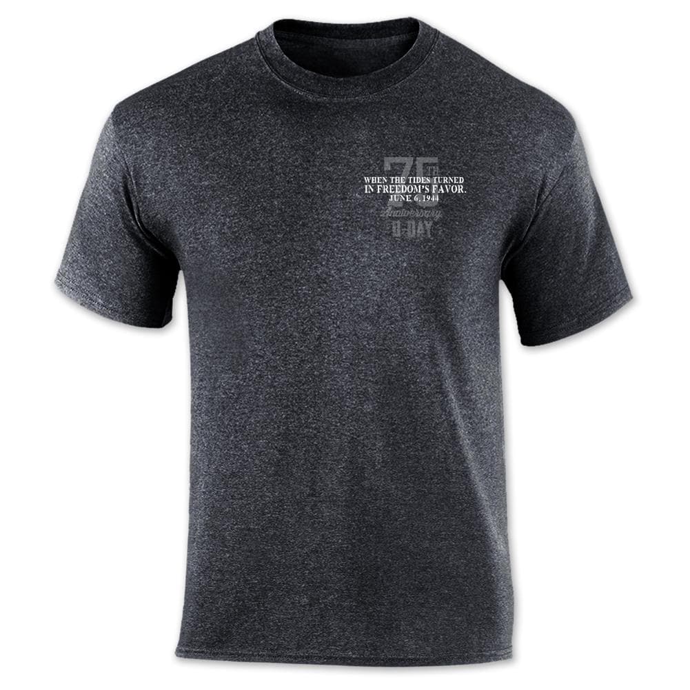 LIMITED EDITION D-DAY 75TH ANNIVERSARY T-SHIRT (CHARCOAL HEATHER) 3