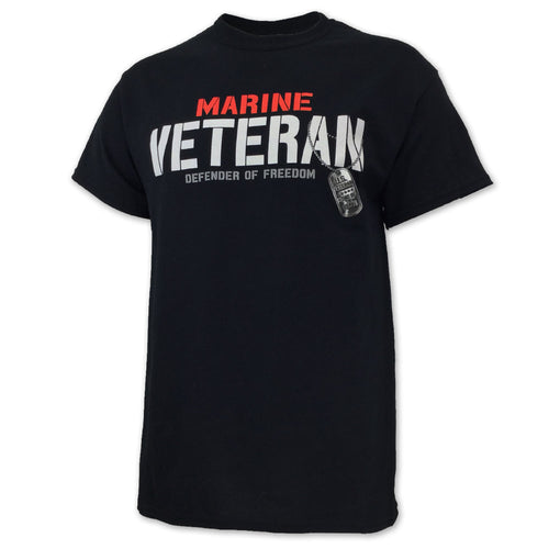 MARINE VETERAN DEFENDER T-SHIRT (BLACK) 3