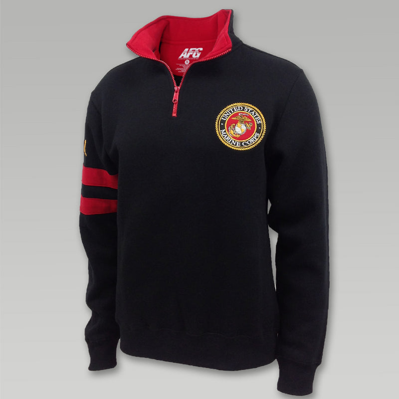 MARINES 2015 SIGNATURE 1/4 ZIP SWEATSHIRT