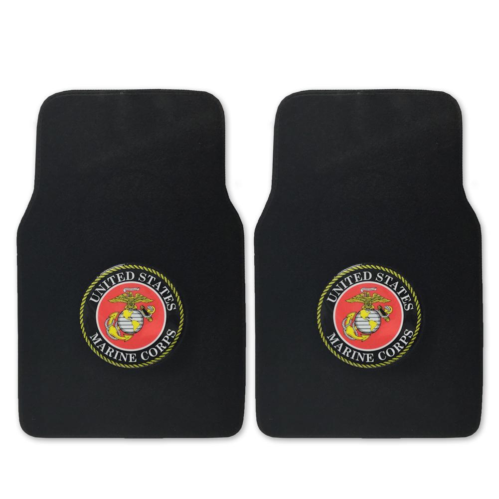 MARINES 2 PIECE CAR MATS 2