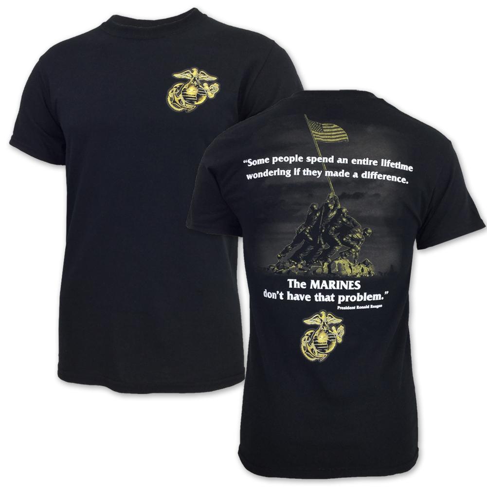 MARINES 2 SIDED REAGAN QUOTE T-SHIRT 5