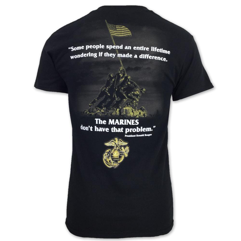 MARINES 2 SIDED REAGAN QUOTE T-SHIRT 3