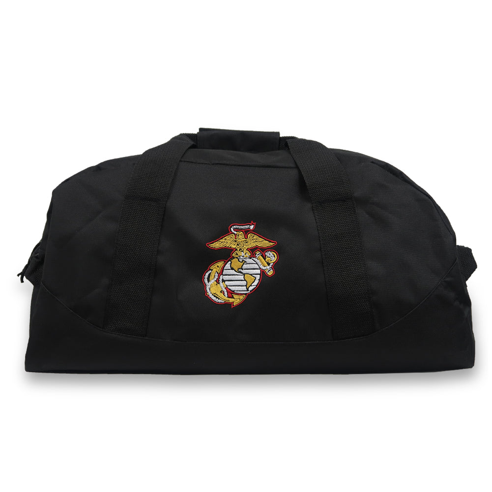 MARINES EGA DOME DUFFEL BAG (BLACK) 3