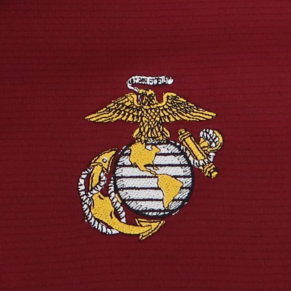 MARINES EGA UNDER ARMOUR TECH POLO (CARDINAL)