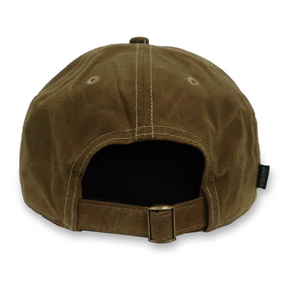 MARINES EGA WAXED COTTON HAT (TAN) 4