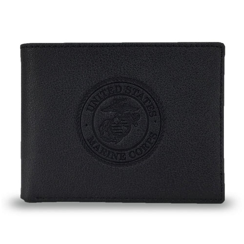 MARINES EMBOSSED BIFOLD WALLET 5