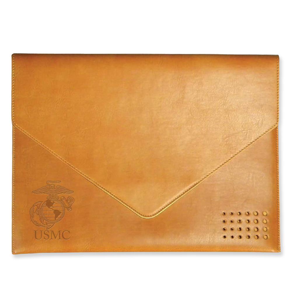 MARINES LEATHER DOCUMENT FOLDER 3