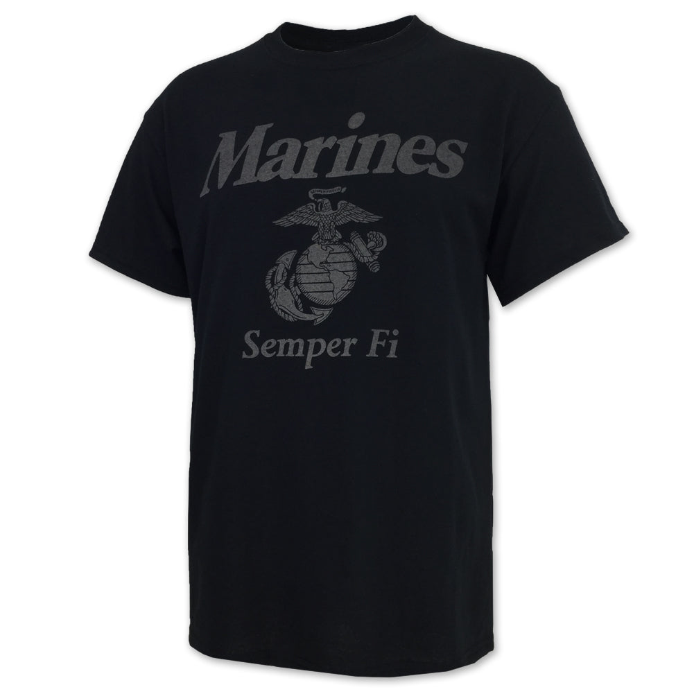 MARINES REFLECTIVE PT T-SHIRT (BLACK) 3