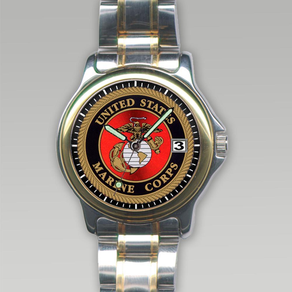 MARINES STAINLESS WATCH (SILVER)