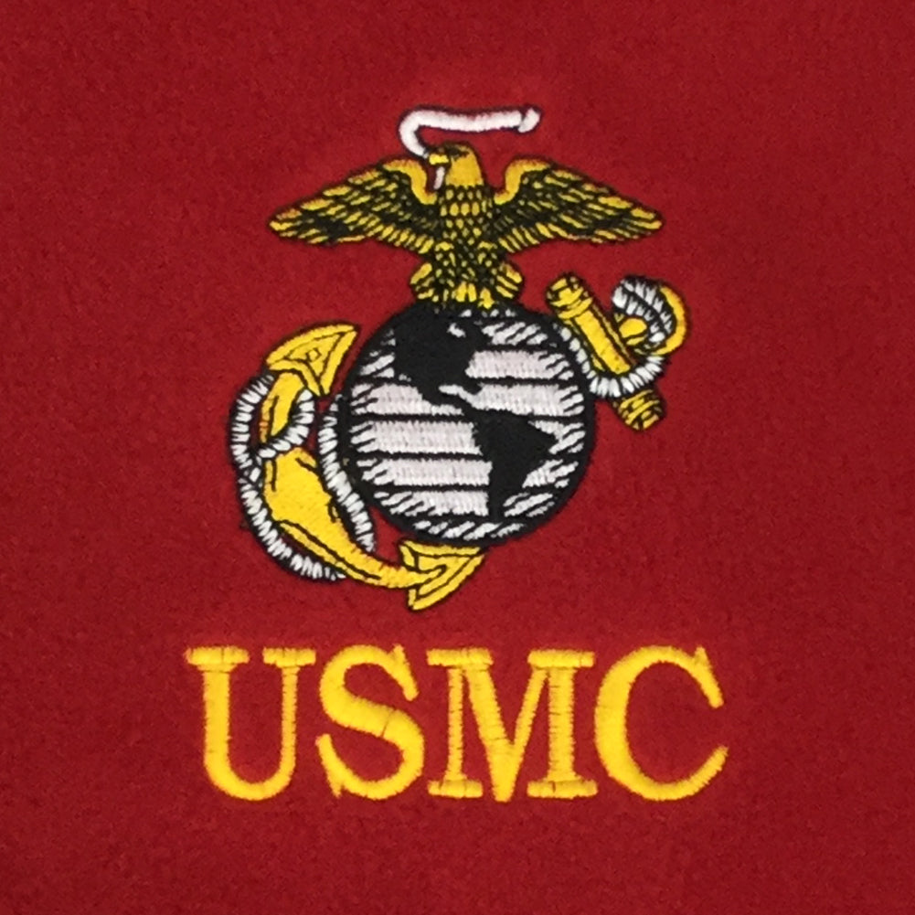 MARINES MICROFLEECE VEST (RED) 3