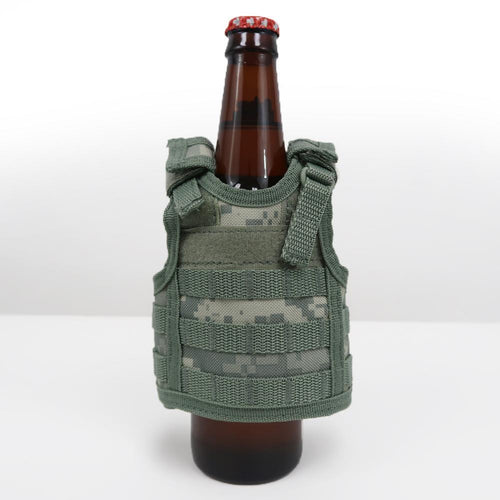 MINI TACTICAL VEST BOTTLE KOOZIE (ACU)