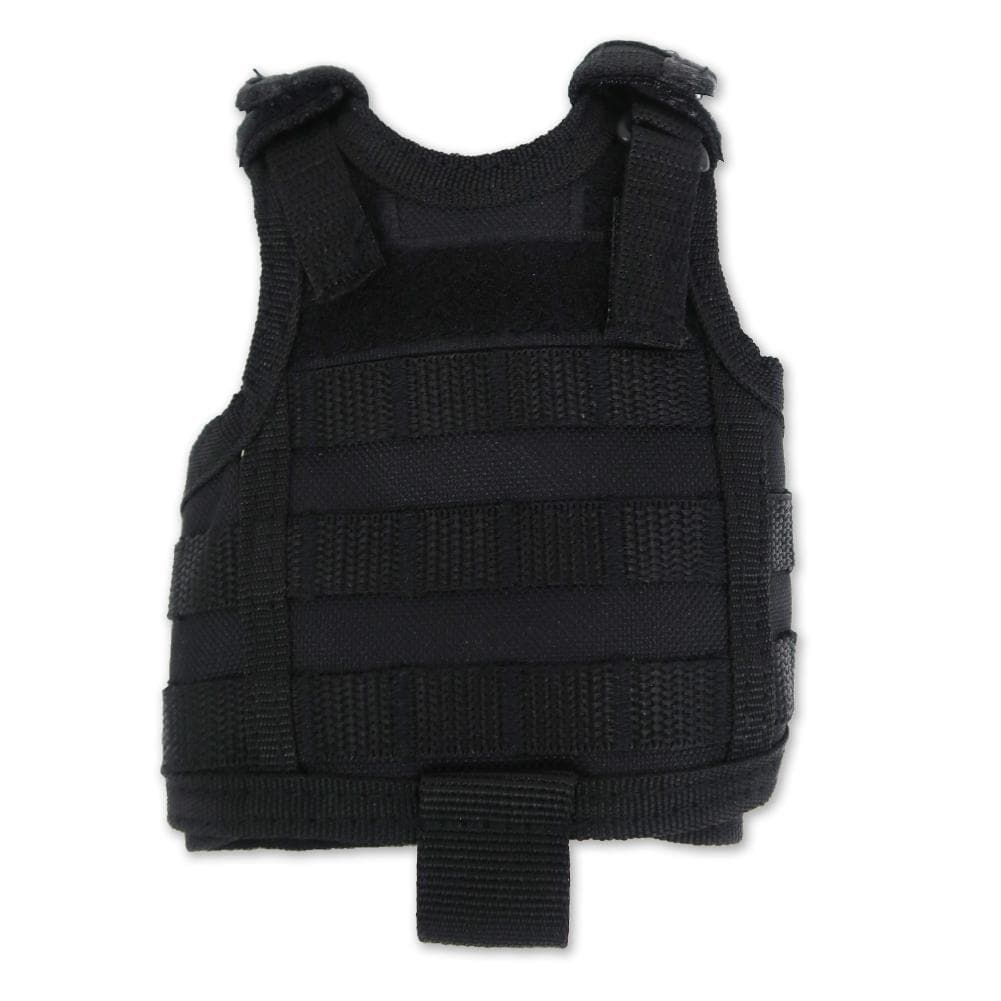 MINI TACTICAL VEST BOTTLE KOOZIE (BLACK) 1