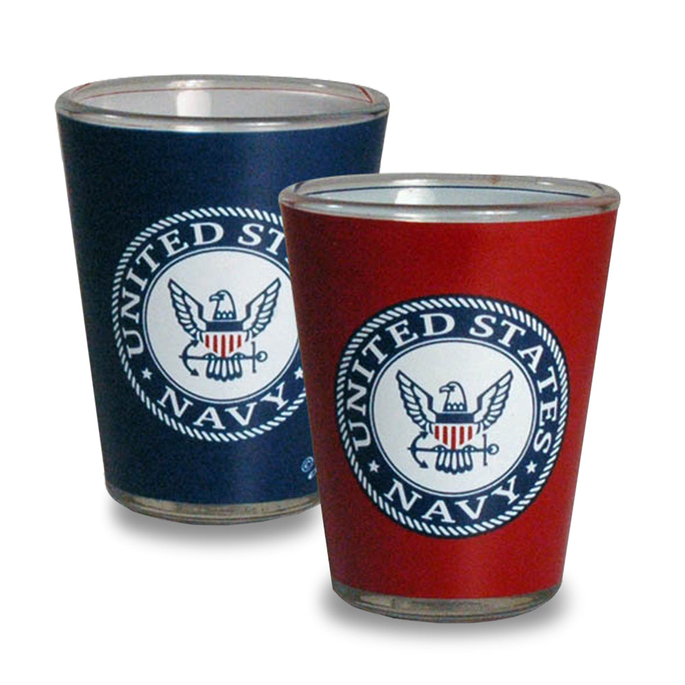 NAVY 2 TONESHOTGLASS 5