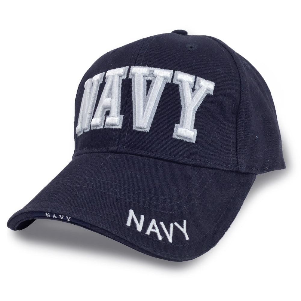 NAVY 3D BLOCK HAT 7