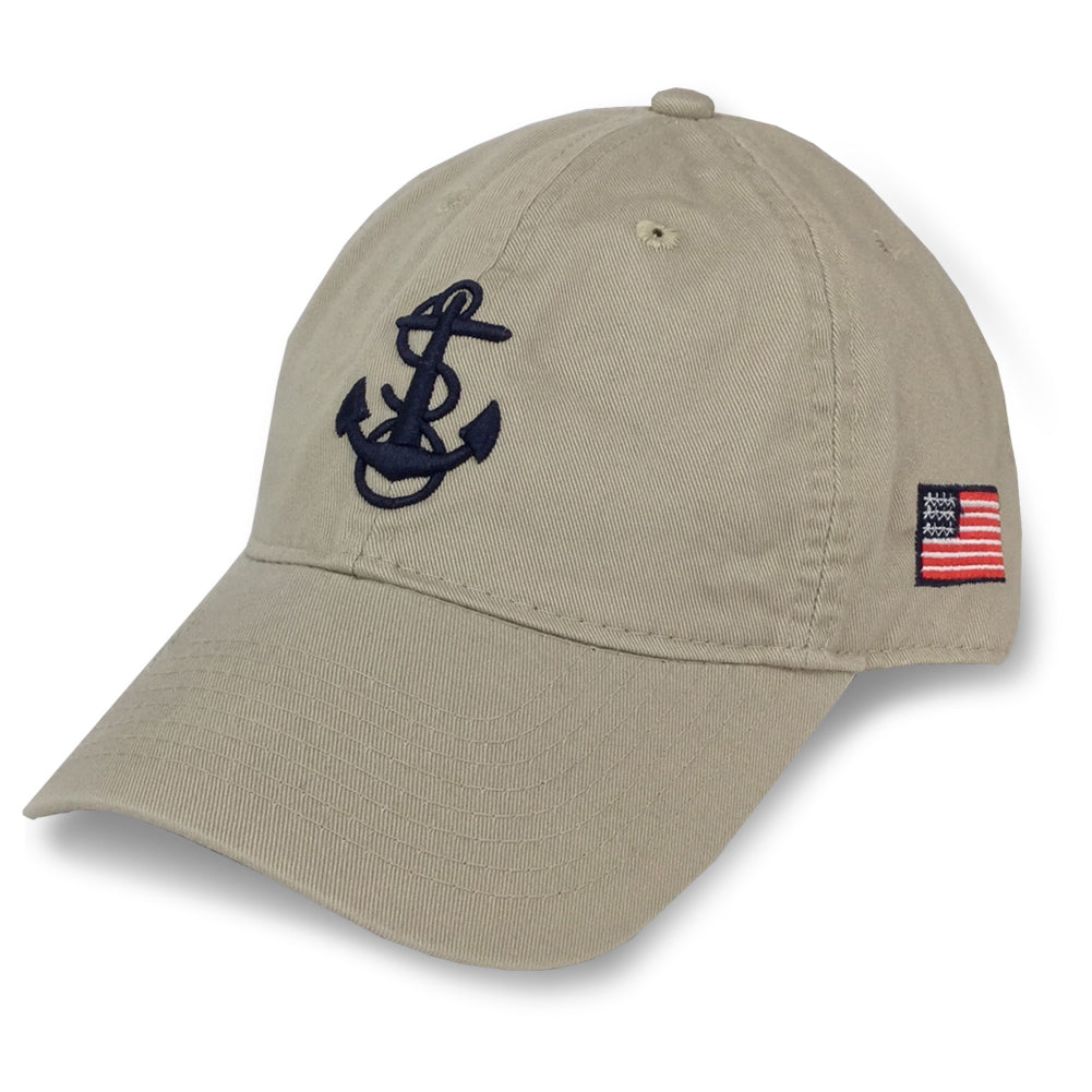 NAVY ANCHOR HAT (KHAKI) 7