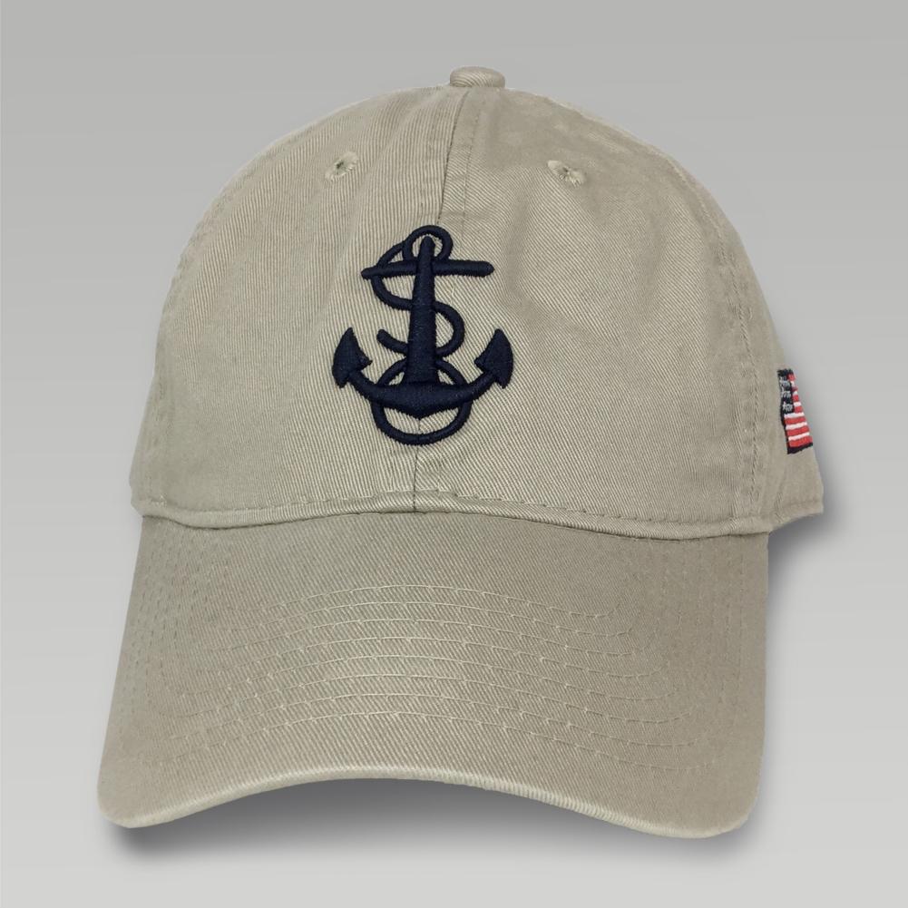 NAVY ANCHOR HAT (KHAKI) 4