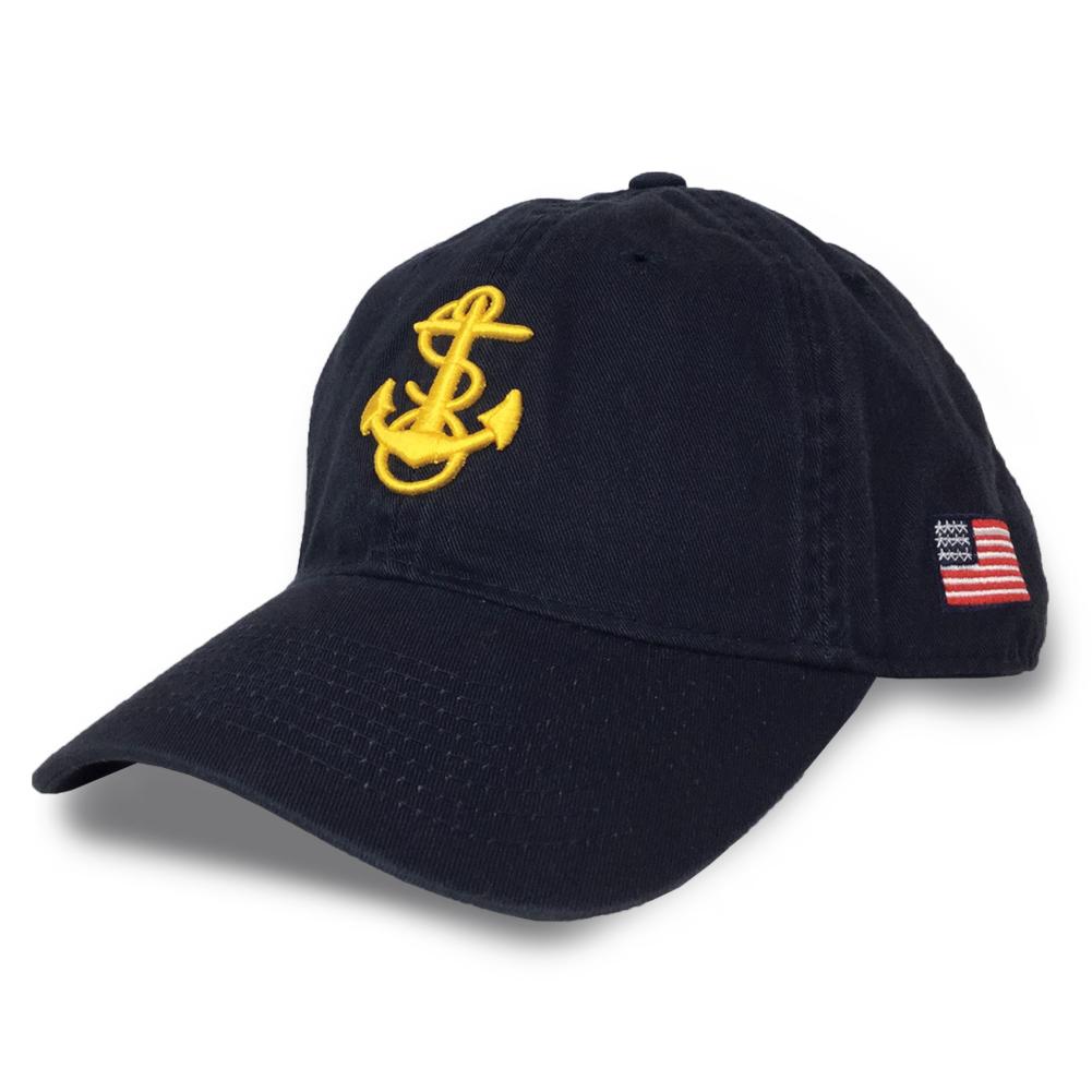 NAVY ANCHOR HAT (NAVY) 5