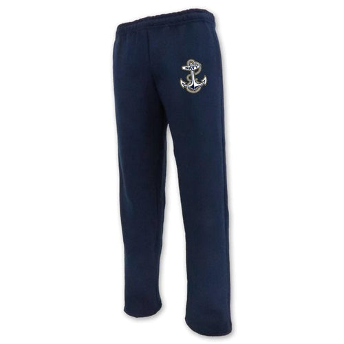 NAVY ANCHOR LOGO SWEATPANT (NAVY)