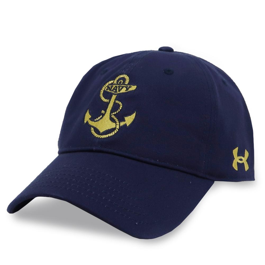 NAVY ANCHOR UNDER ARMOUR 2019 HAT (NAVY) 2