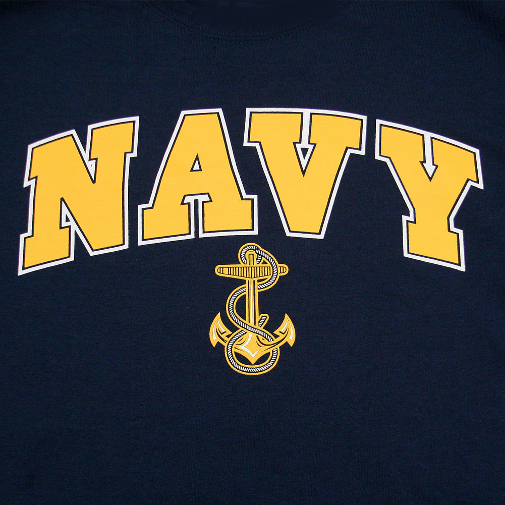 NAVY ARCH ANCHOR T-SHIRT (NAVY) 2